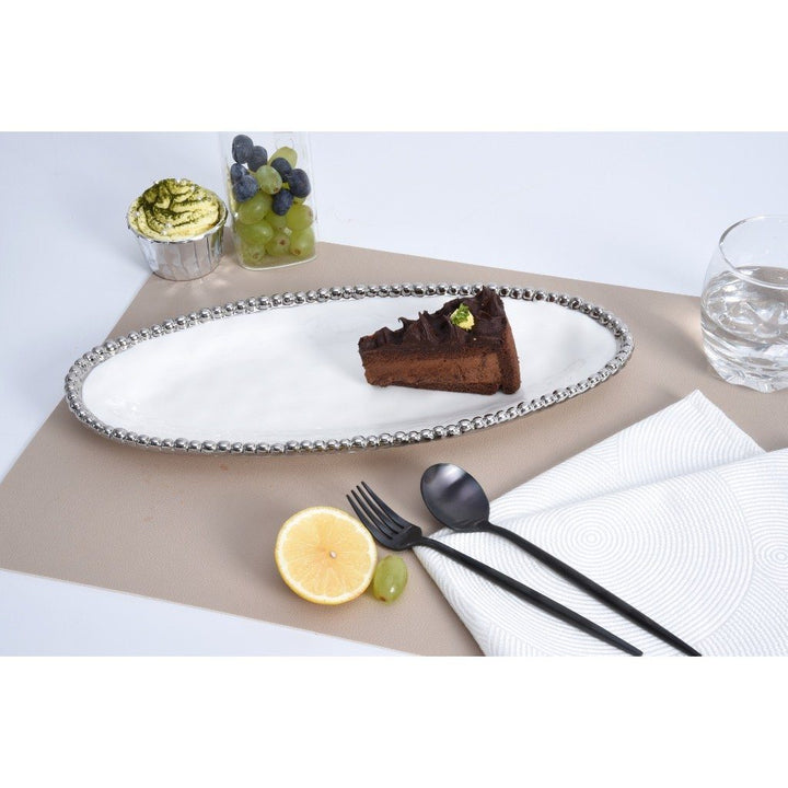 Pampa Bay Salerno Small Oval Serving Piece Dinnerware Pampa Bay 