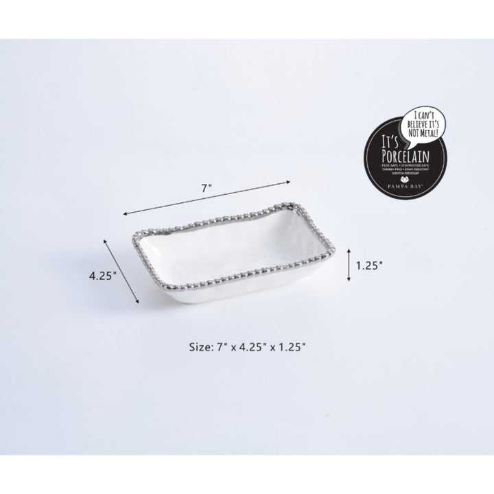 Pampa Bay Salerno Rectangular Dish Dinnerware Pampa Bay 