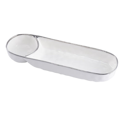 Pampa Bay Bianca Chip and Dip Dinnerware Pampa Bay 
