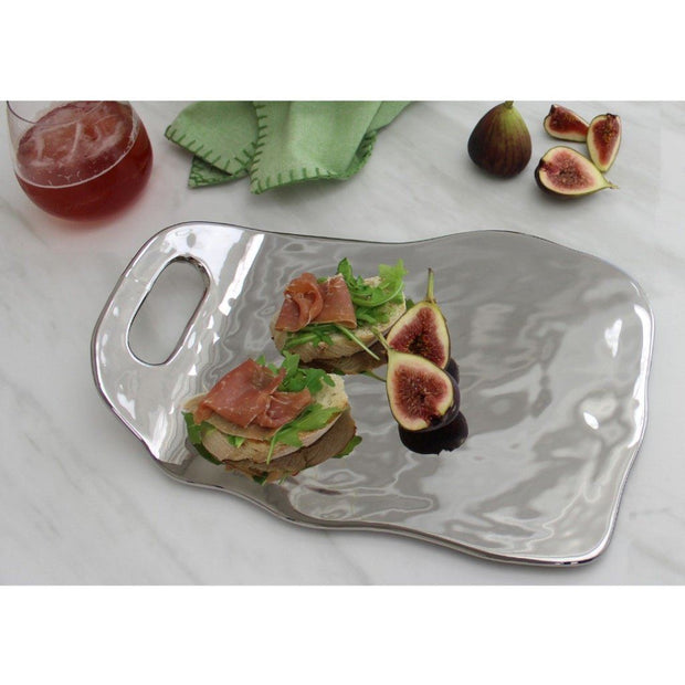 Pampa Bay Thin & Simple Tray with Handle Dinnerware Pampa Bay 