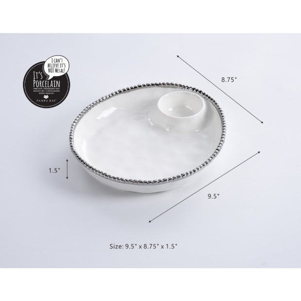 Pampa Bay Salerno Sauce Plate Dinnerware Pampa Bay 