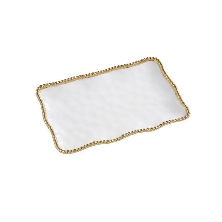 Pampa Bay Golden Salerno Small Platter Dinnerware Pampa Bay 