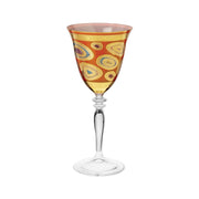 Vietri Regalia Wine Glass Dinnerware Vietri Orange 