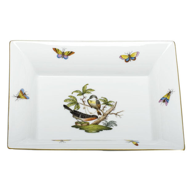 Herend Jewelry Tray Figurines Herend Rothschild Bird 