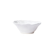 Vietri Incanto Stone White Lace Cereal Bowl Dinnerware Vietri 
