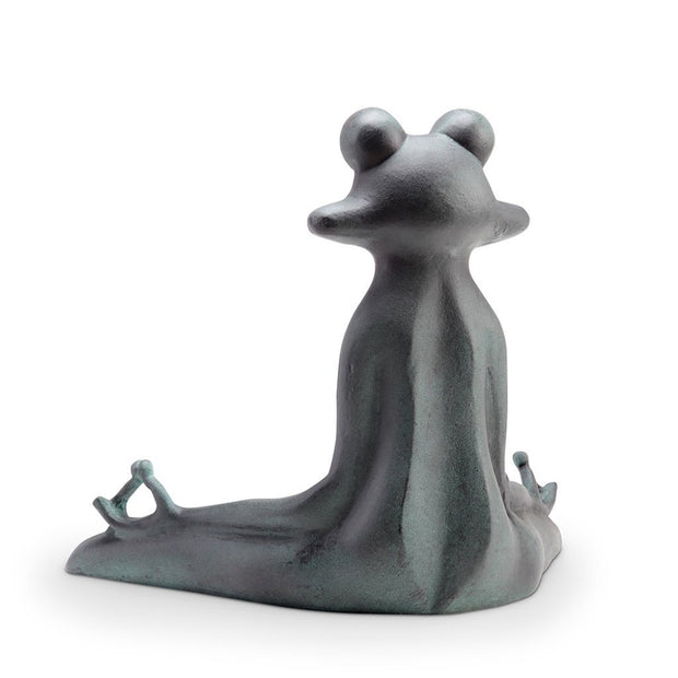 SPI Garden Contented Yoga Frog Sculpture Sculptures SPI 