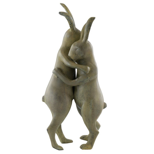 SPI Garden First Dance Rabbit Pair Sculpture Sculptures SPI 