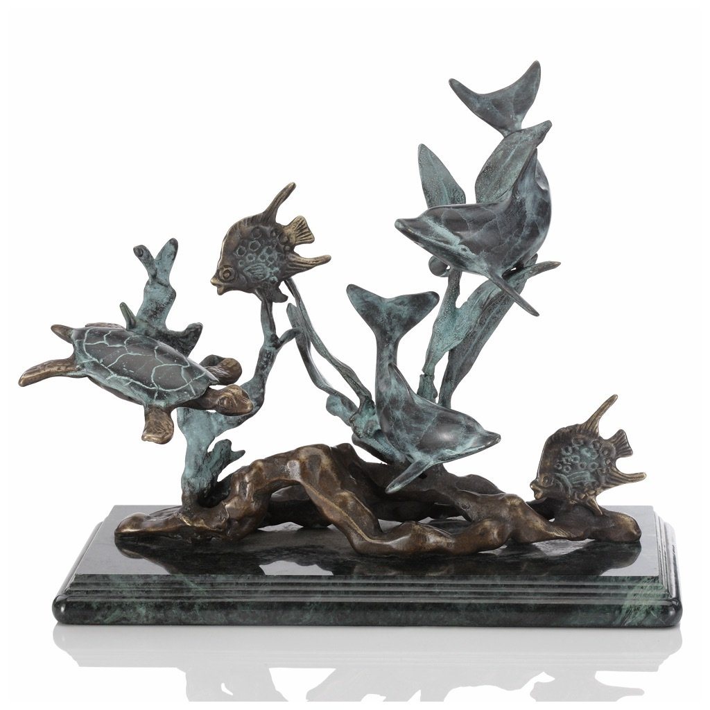 SPI Gallery Small Dolphin Seaworld Sculptures SPI 
