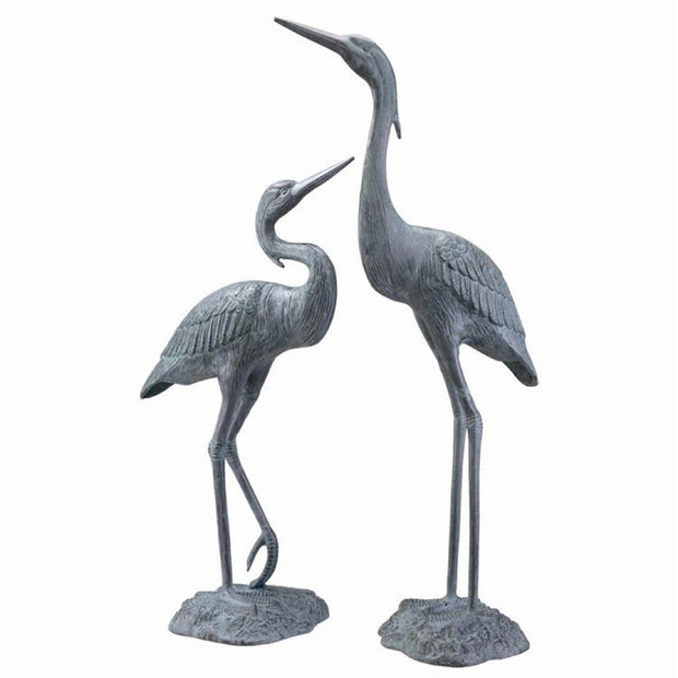 SPI Garden Heron Pair Sculptures SPI 