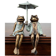 SPI Home Sophisticated Frog Couple Shelf Sitter Sculptures SPI 