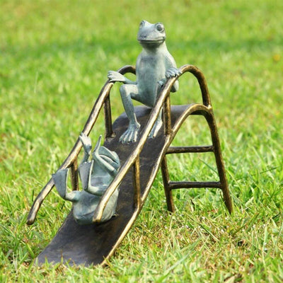 SPI Garden Sliding Frogs Sculpture Sculptures SPI 