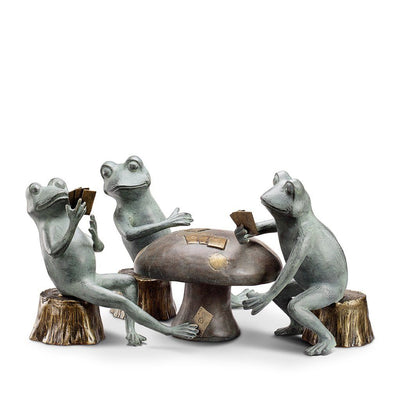 SPI Garden Card Cheat Frogs Set Sculpture Sculptures SPI 