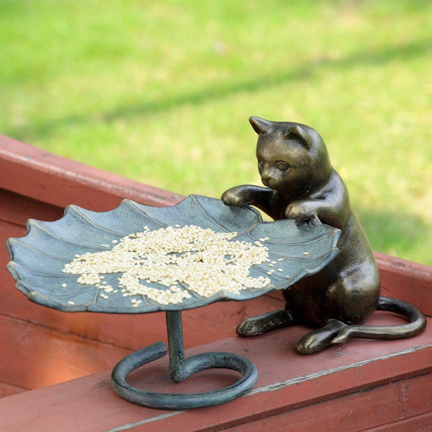 SPI Garden Kitten and Leaf Bird Feeder Bird Feeders SPI 