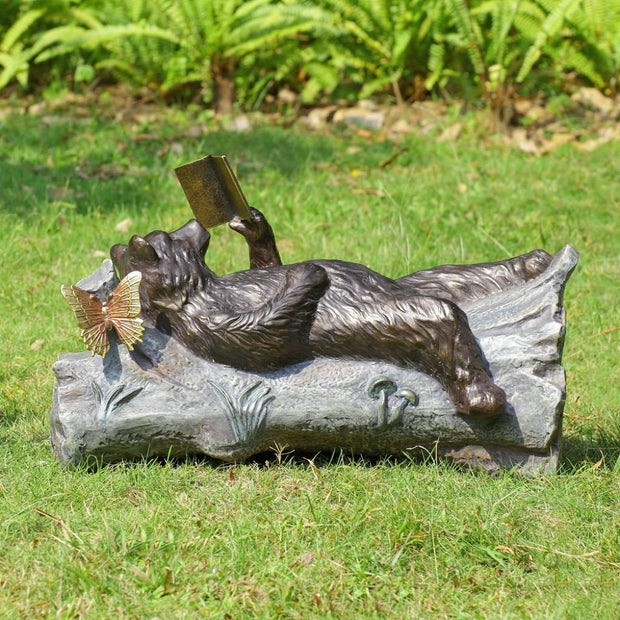 SPI Garden Lazy Reader Sculpture Sculptures SPI 