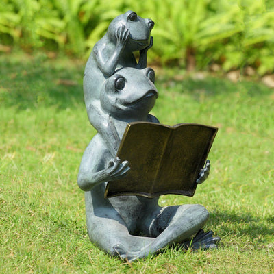 SPI Garden Eager Readers Sculpture Sculptures SPI 
