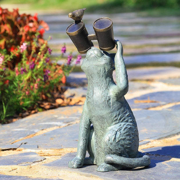 SPI Garden Observant Cat Sculpture Sculptures SPI 