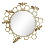 SPI Home Honeycomb and Bee Wall Mirror Mirrors SPI 