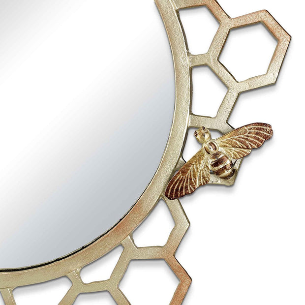 SPI Home Honeycomb and Bee Wall Mirror Mirrors SPI 