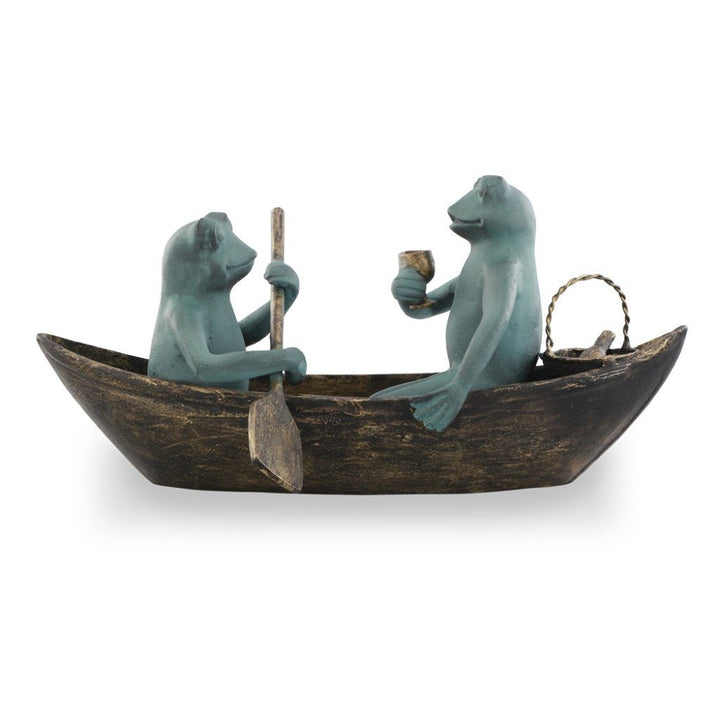 SPI Garden Rowboat Picnic Sculpture Sculptures SPI 