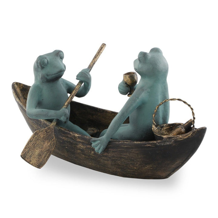 SPI Garden Rowboat Picnic Sculpture Sculptures SPI 