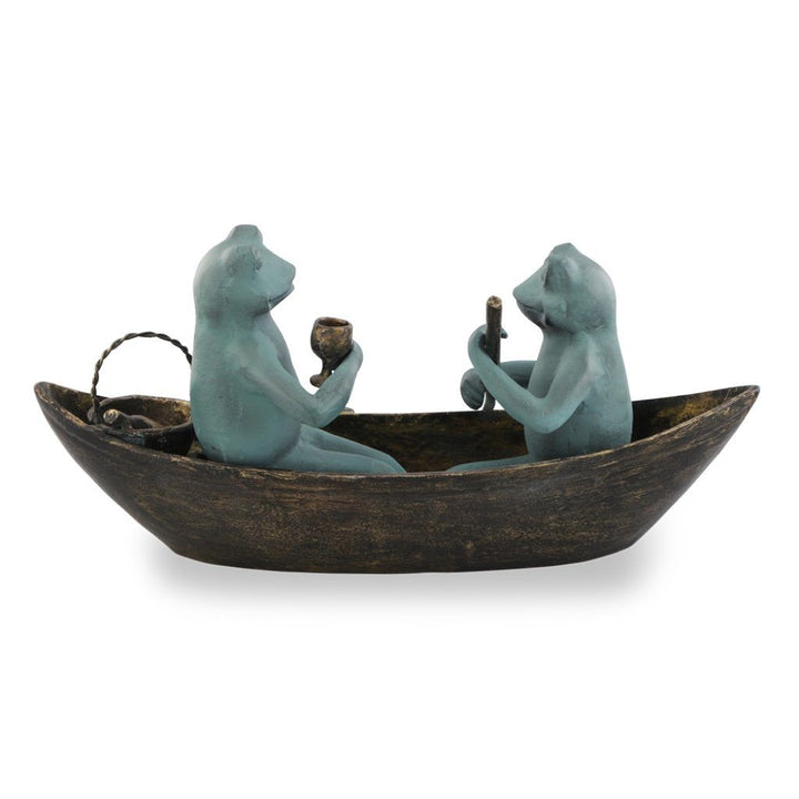 SPI Garden Rowboat Picnic Sculpture Sculptures SPI 