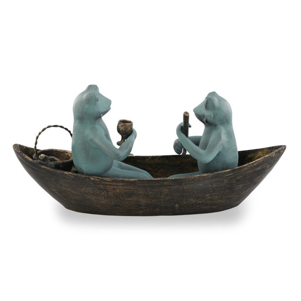 SPI Garden Rowboat Picnic Sculpture Sculptures SPI 