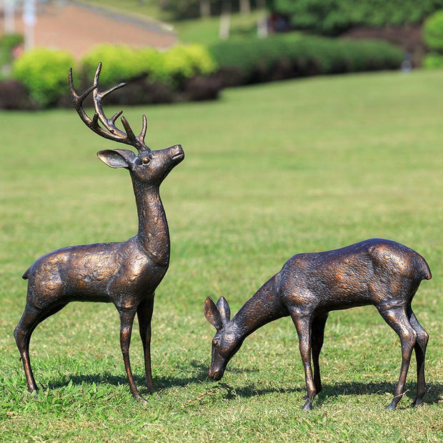 SPI Garden Meadow Wanderers Pair Sculptures SPI 