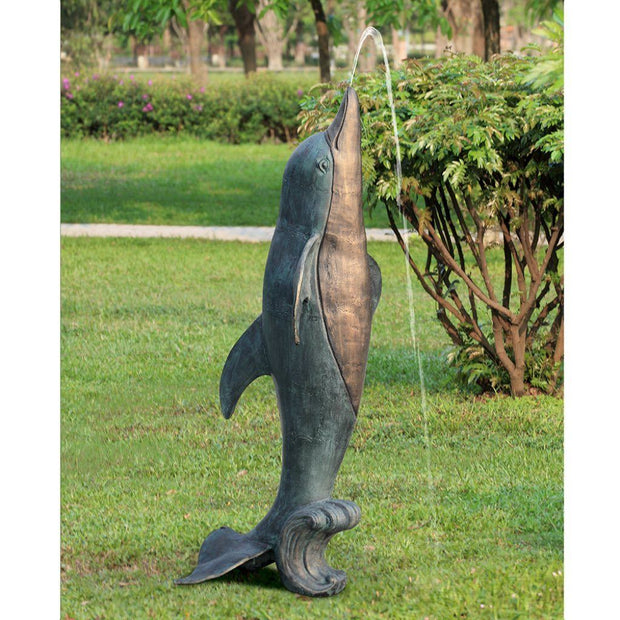 SPI Garden Dolphin Spitter Sculptures SPI 