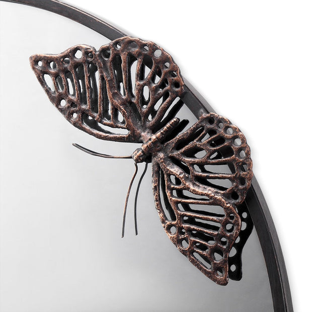 SPI Home Butterfly Round Wall Mirror Mirrors SPI 
