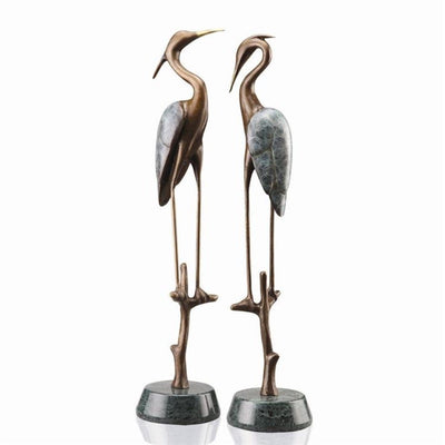 SPI Gallery Wetlands Heron Pair Sculptures SPI 