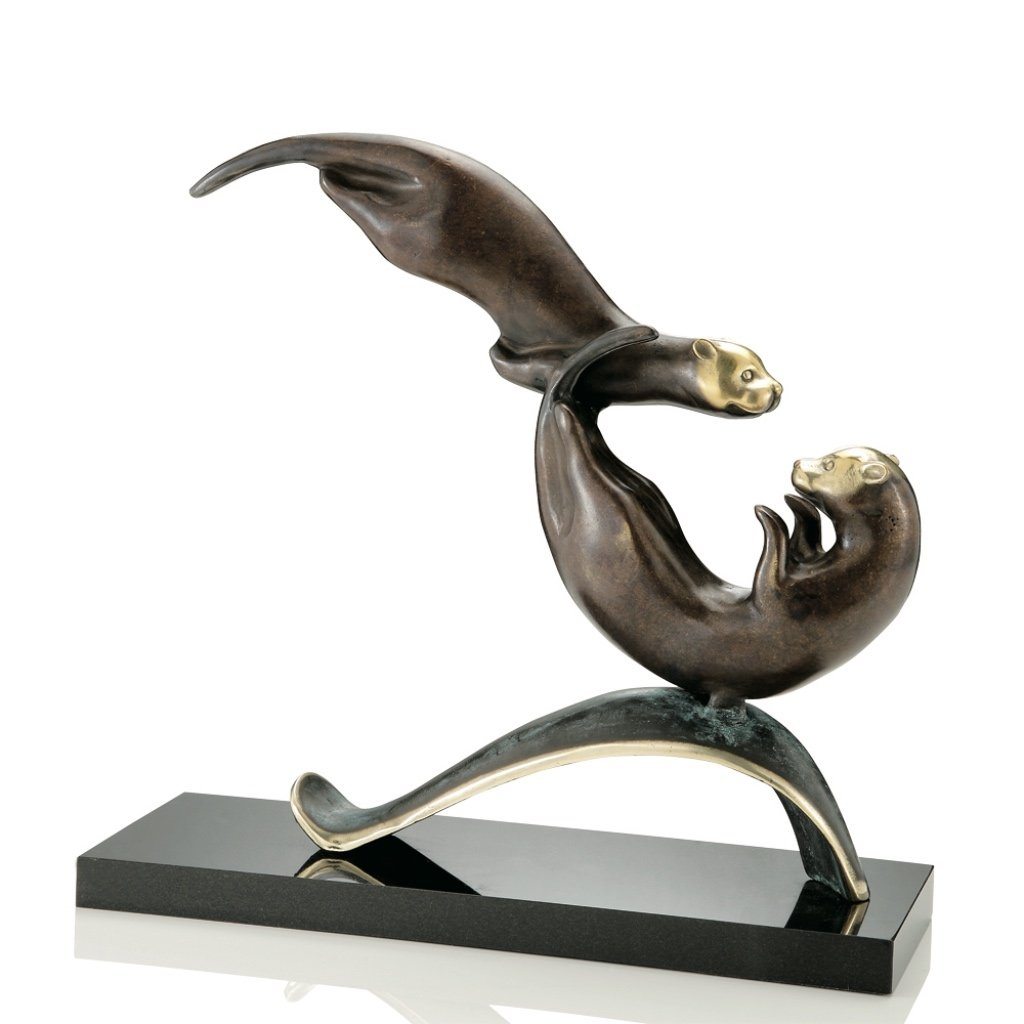 SPI Gallery Balancing Act Otters Sculptures SPI 