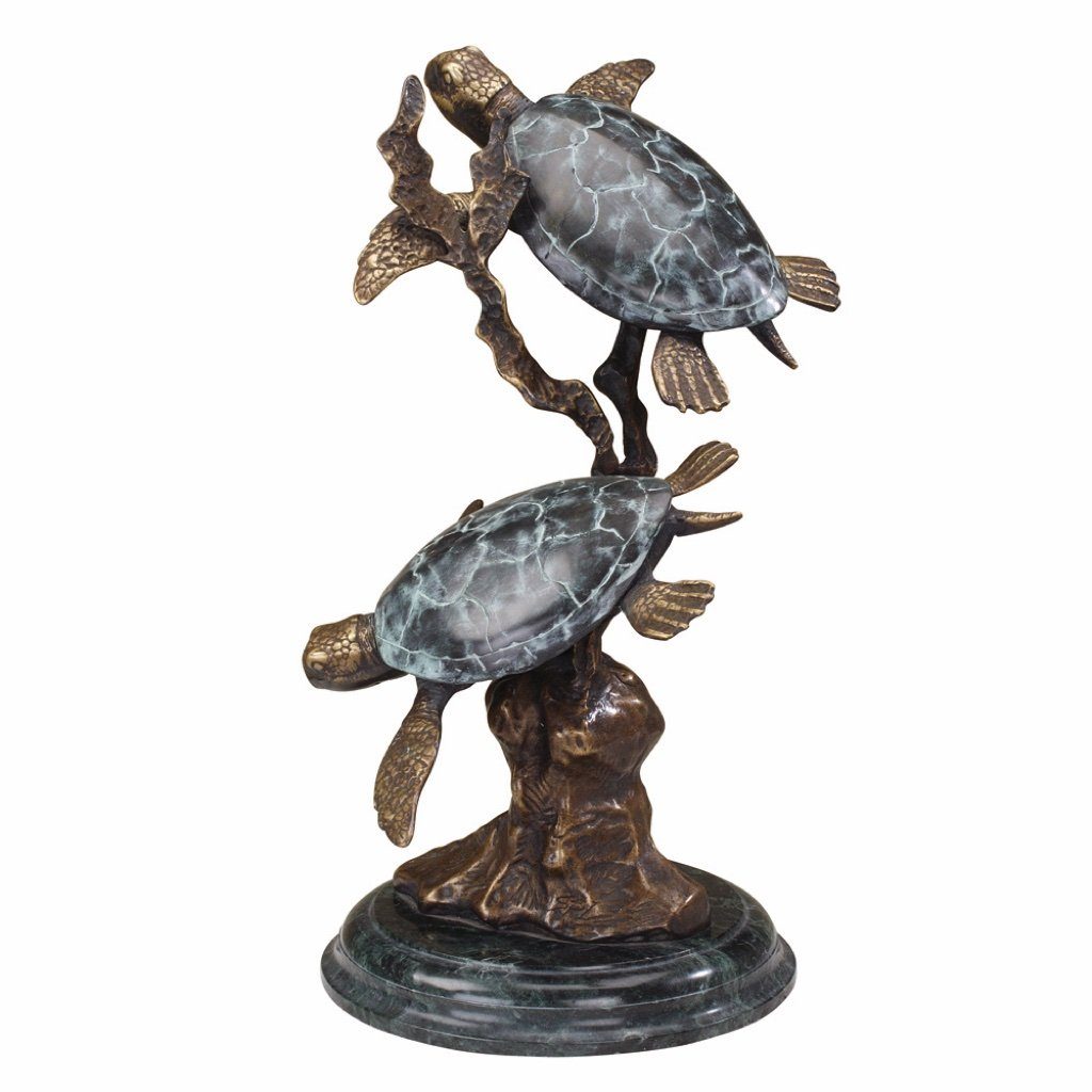 SPI Gallery Large Sea Turtle Duet Sculpture Sculptures SPI 