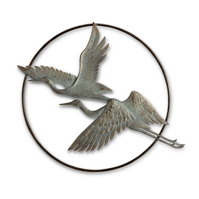 SPI Garden Herons In Flight Wall Hanging Wall Art SPI 