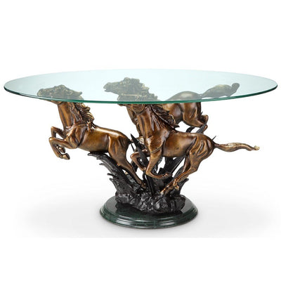 SPI Home Galloping Horse Trio Coffee Table Tables SPI 