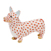 Herend Corgi Figurines Herend Rust 