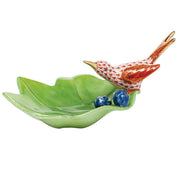 Herend Hummingbird On Leaf Figurines Herend Rust 