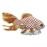 Herend Fantail Goldfish Figurines Herend Rust 