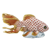 Herend Fantail Goldfish Figurines Herend Rust 