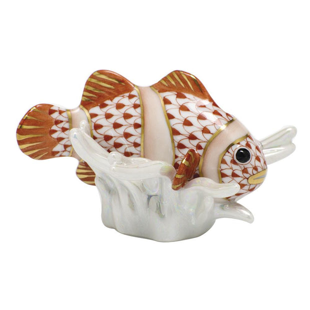 Herend Clownfish Figurines Herend Rust 