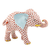 Herend Roaming Elephant Figurines Herend Rust 