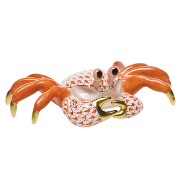Herend Ghost Crab Figurines Herend Rust 