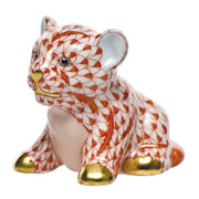 Herend Little Tiger Cub Figurines Herend Rust 