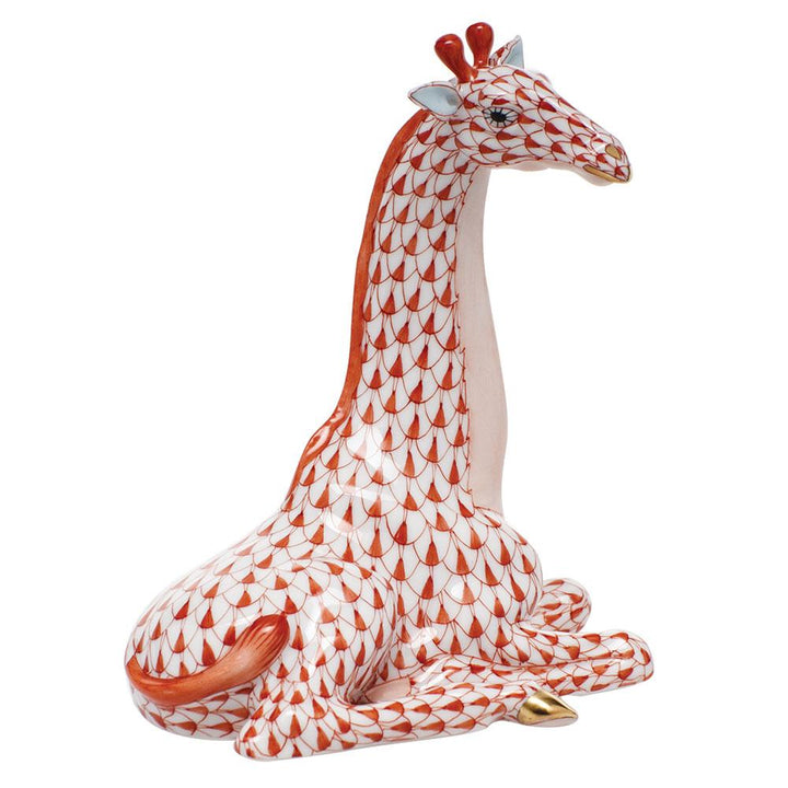 Herend Giraffe Figurines Herend Rust 