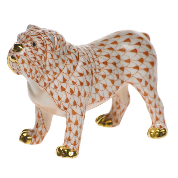 Herend Bulldog Figurines Herend Rust 