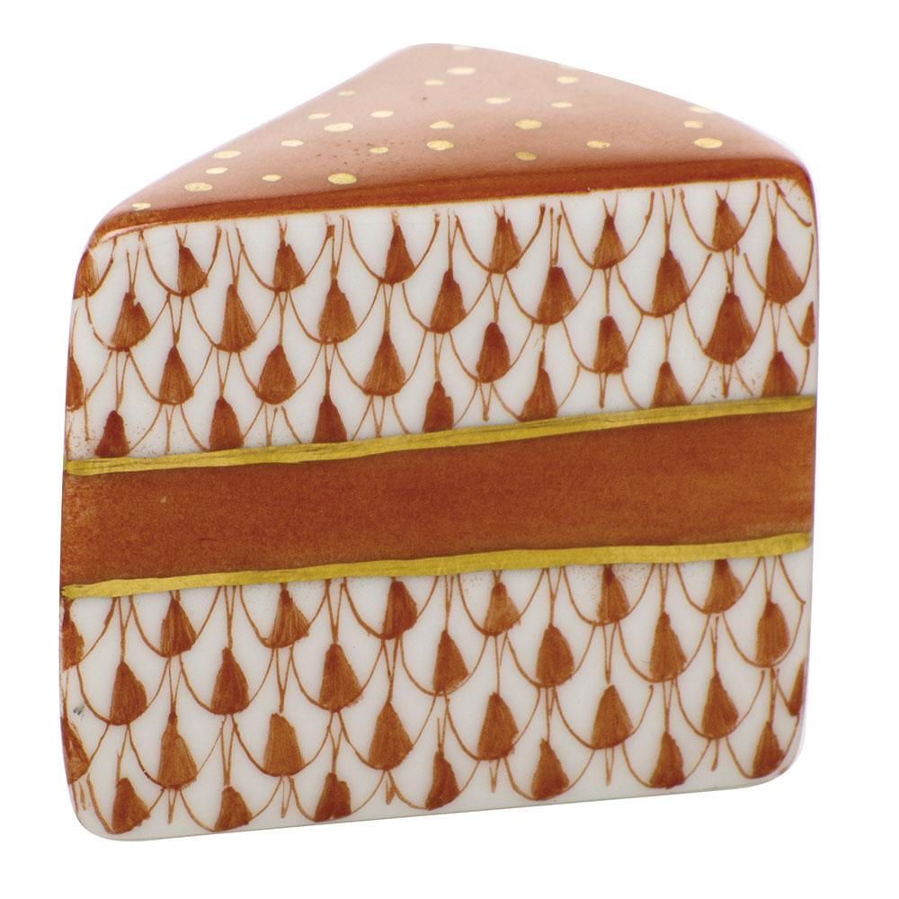Herend Slice Of Cake Figurines Herend Rust 