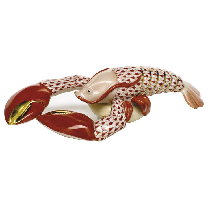 Herend Small Lobster Figurines Herend Rust 