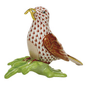 Herend Early Bird Gets The Worm Figurines Herend Rust 