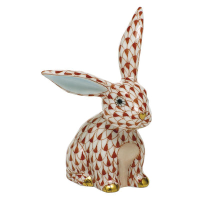 Herend Funny Bunny Figurines Herend Rust 