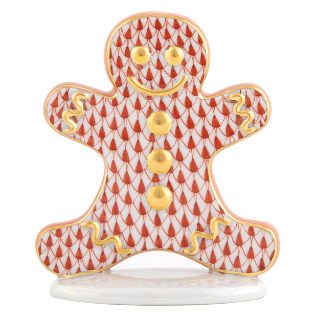 Herend Gingerbread Man Figurines Herend Rust 