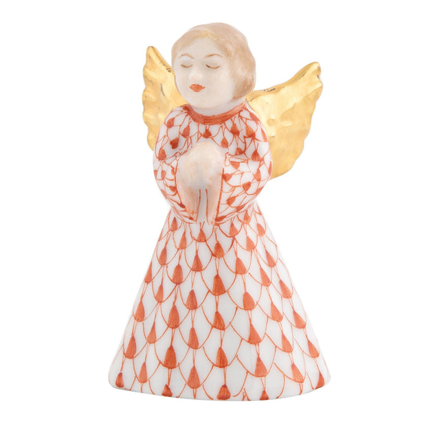 Herend Petite Praying Angel Figurines Herend Rust 